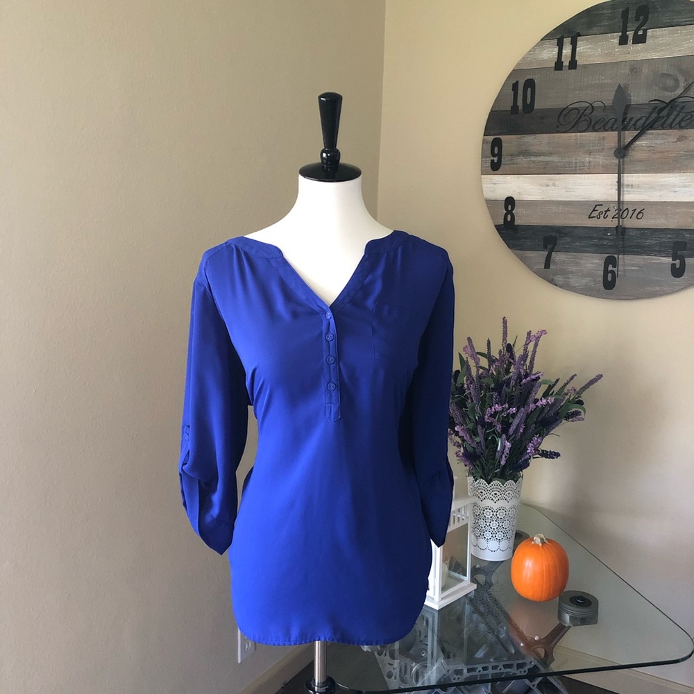 Royal Blue Torrid Blouse